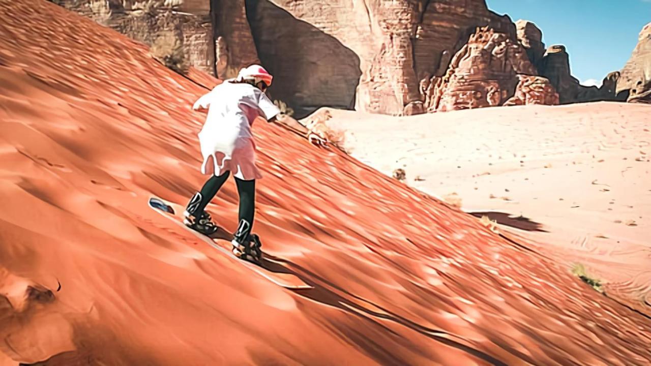 Отель Wadi Rum Al-Omar Экстерьер фото