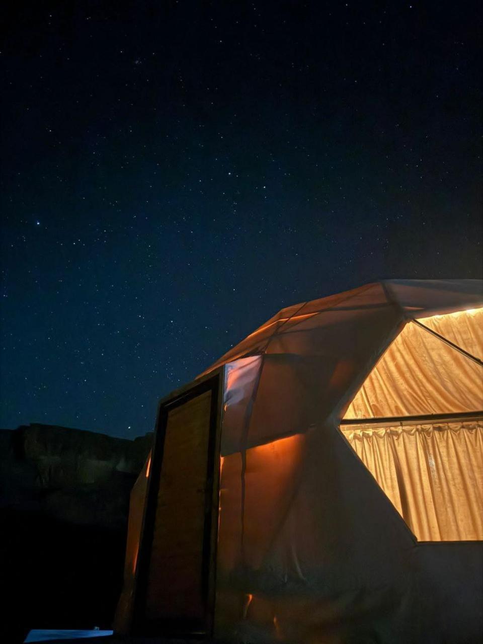 Отель Wadi Rum Al-Omar Экстерьер фото