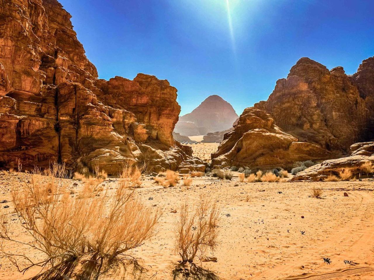 Отель Wadi Rum Al-Omar Экстерьер фото