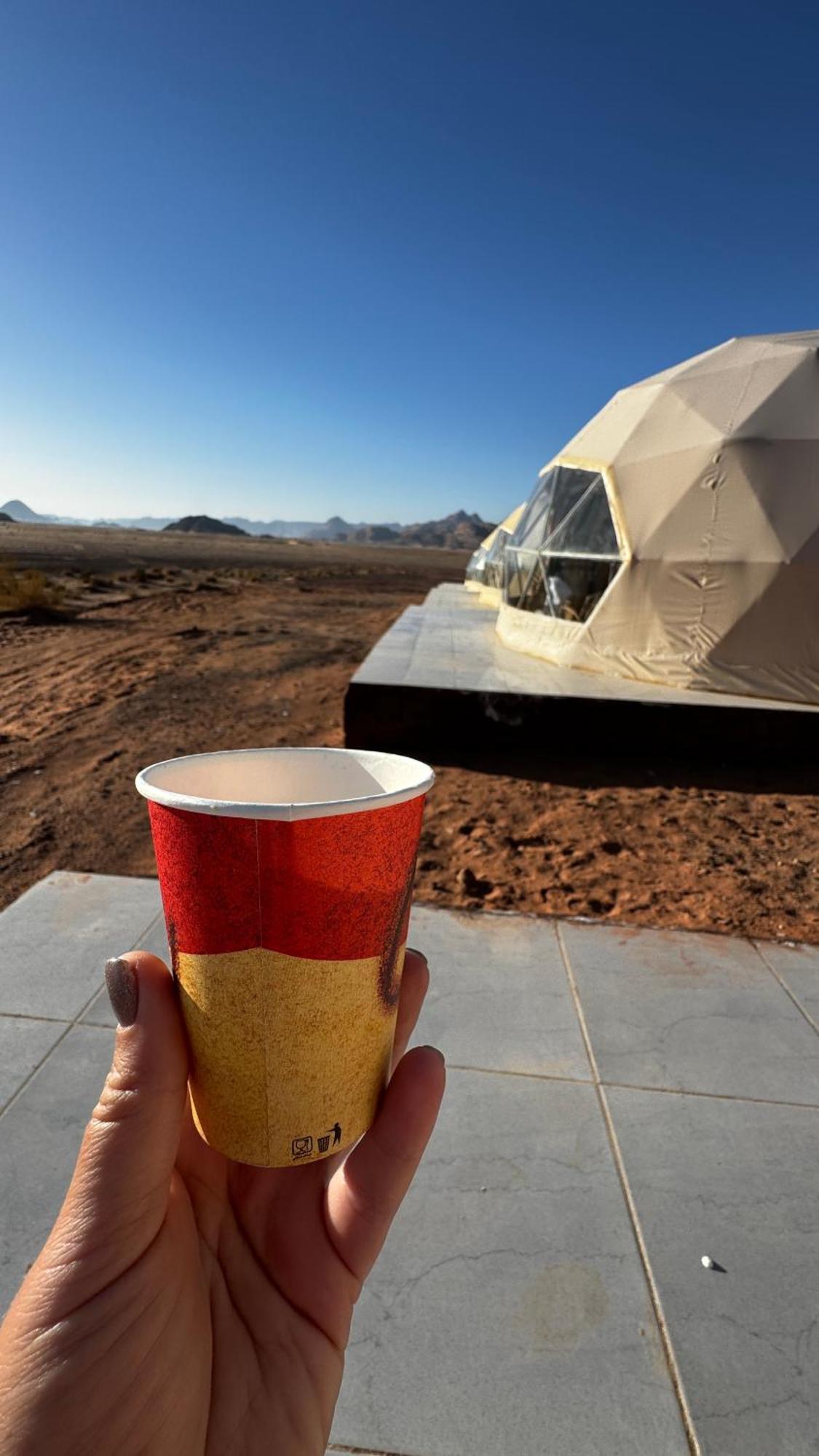 Отель Wadi Rum Al-Omar Экстерьер фото