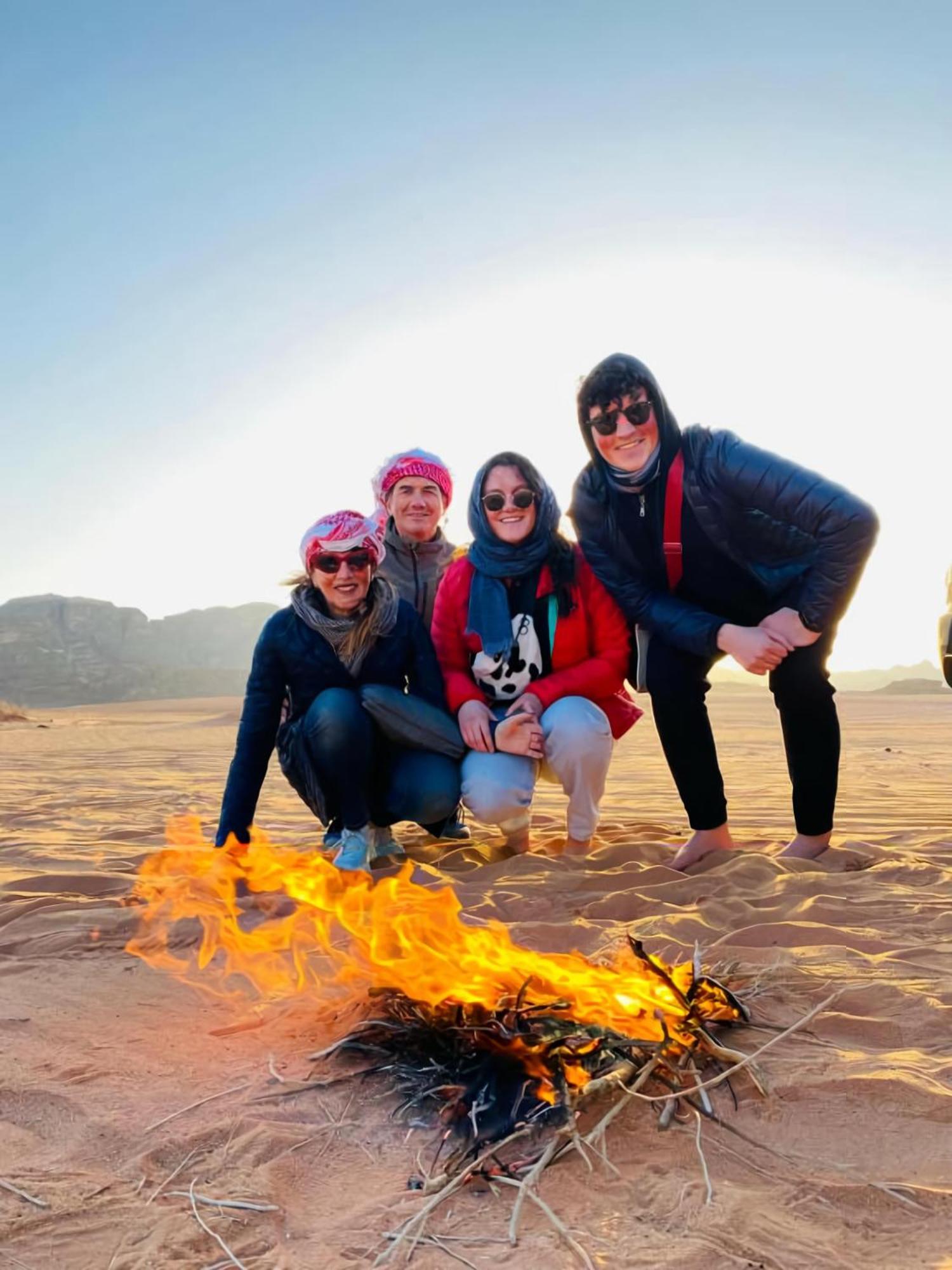 Отель Wadi Rum Al-Omar Экстерьер фото