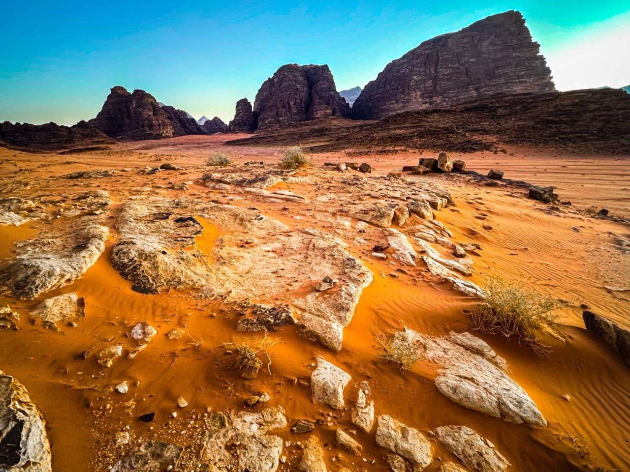 Отель Wadi Rum Al-Omar Экстерьер фото